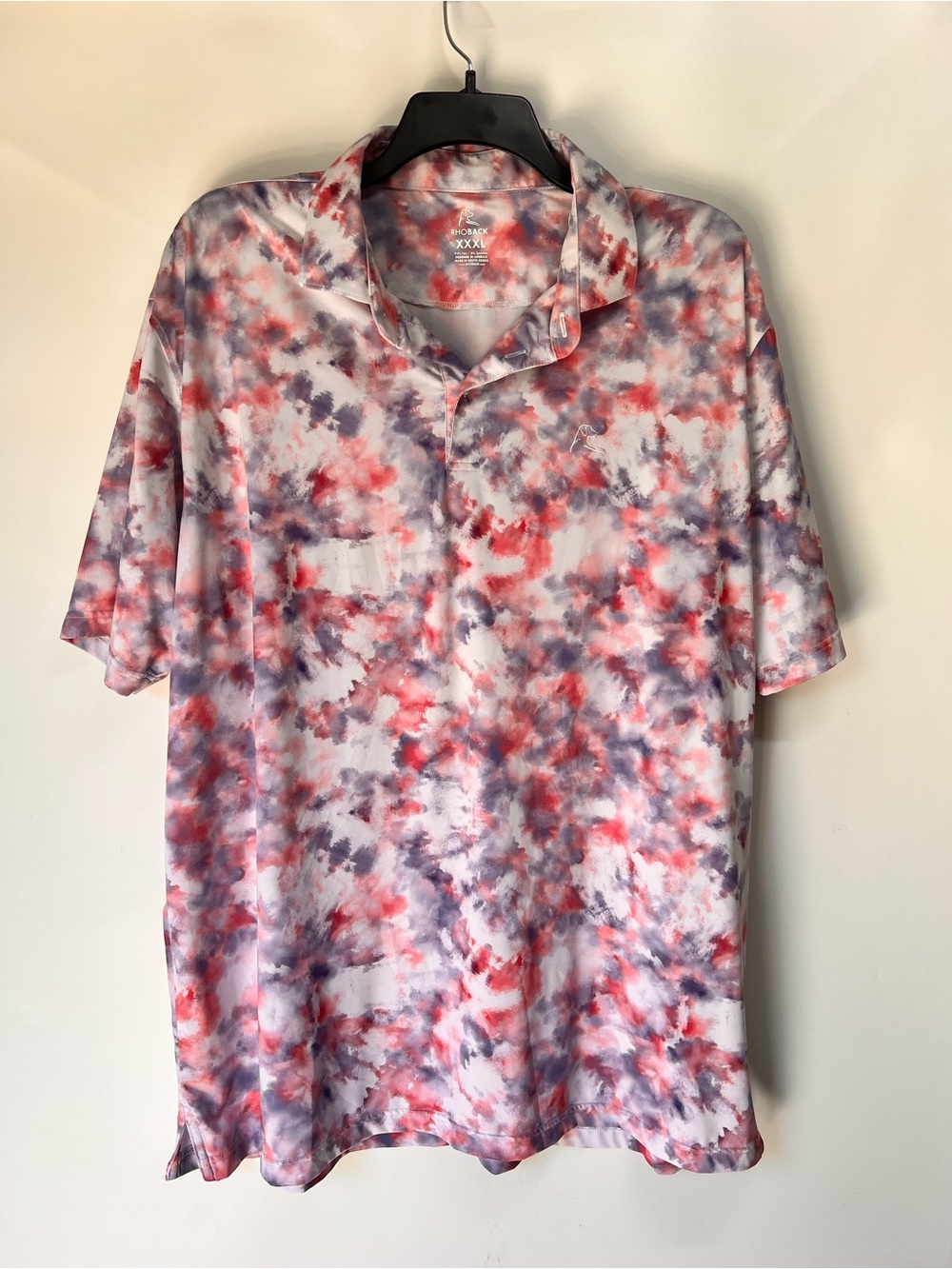 Rhoback The Joplin Tie-Dye Polo Shirt